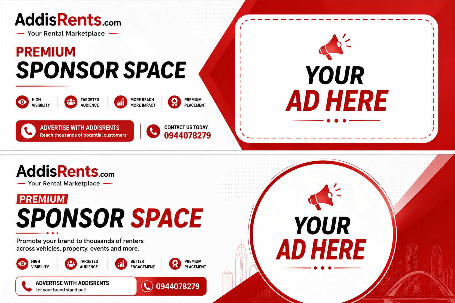 Advertise with AddisRents